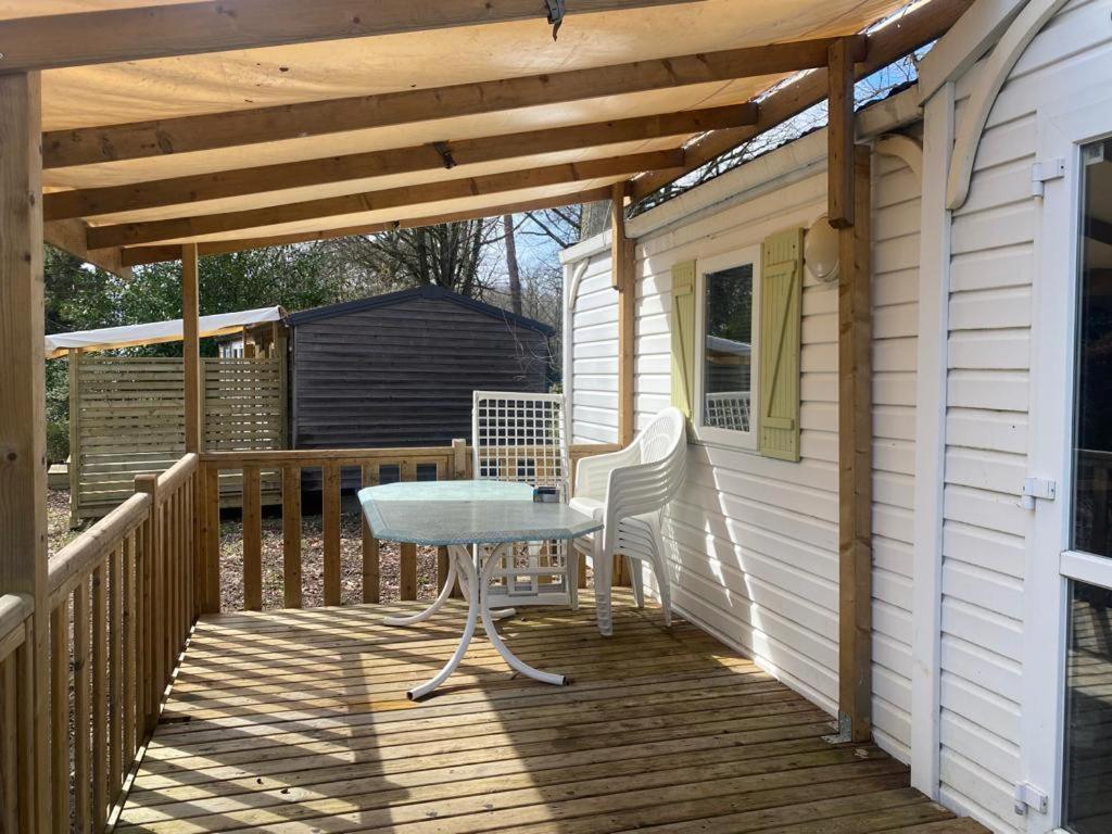 Mobil-Home Au Parc Des Roches Saint-Chéron エクステリア 写真
